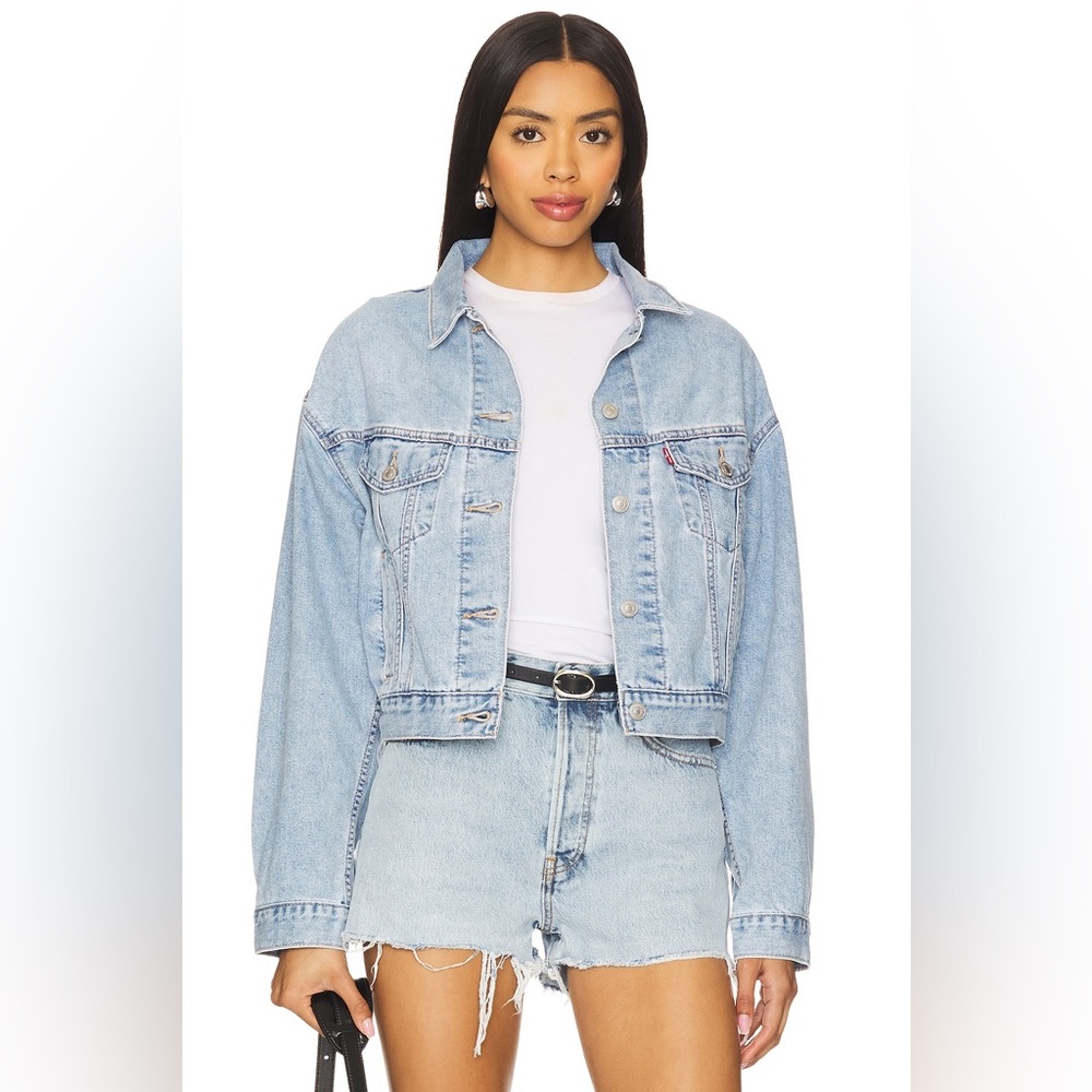 Levi's Women's Vintage Cropped Denim Jacket Size XS